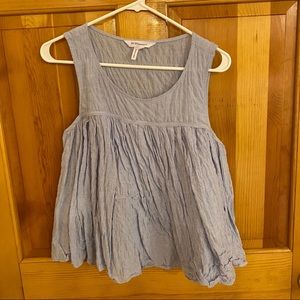 Blue and White Stripe tank